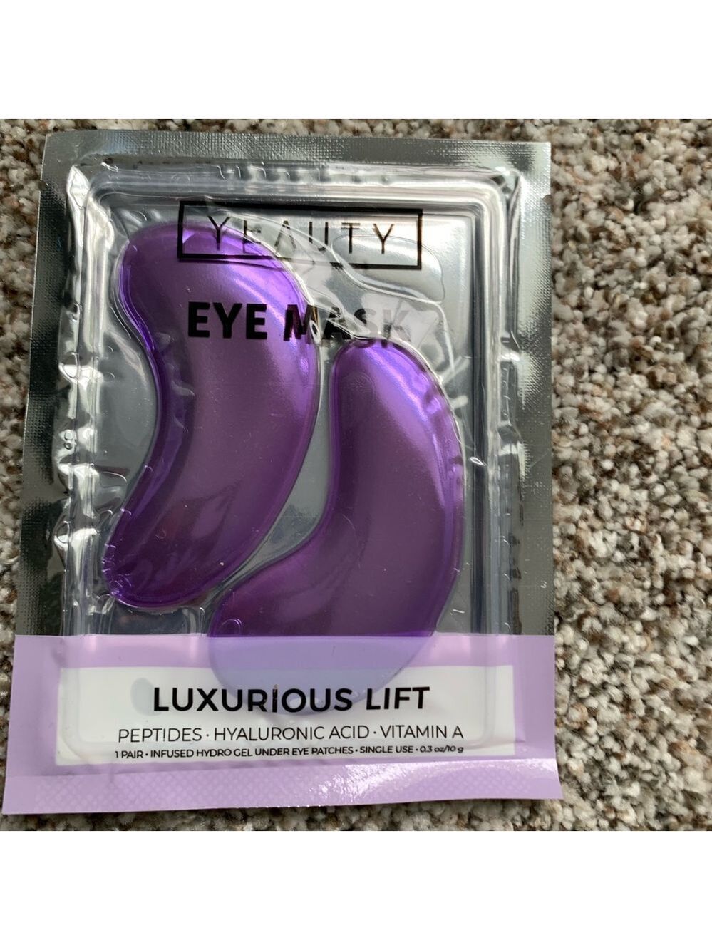 Purple Eye Mask Patches - Picture 2 of 4